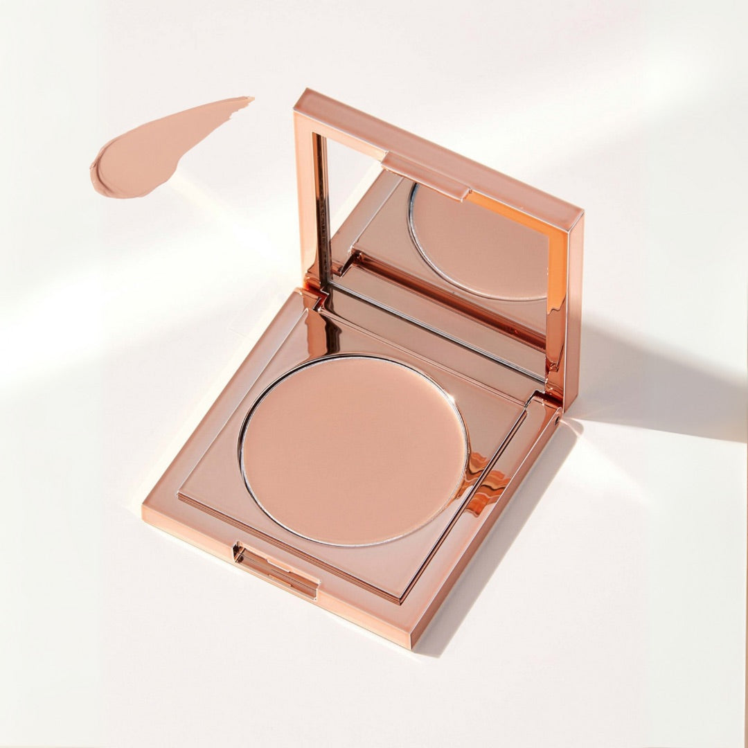 Corrector de ojeras con arcilla coloreada
